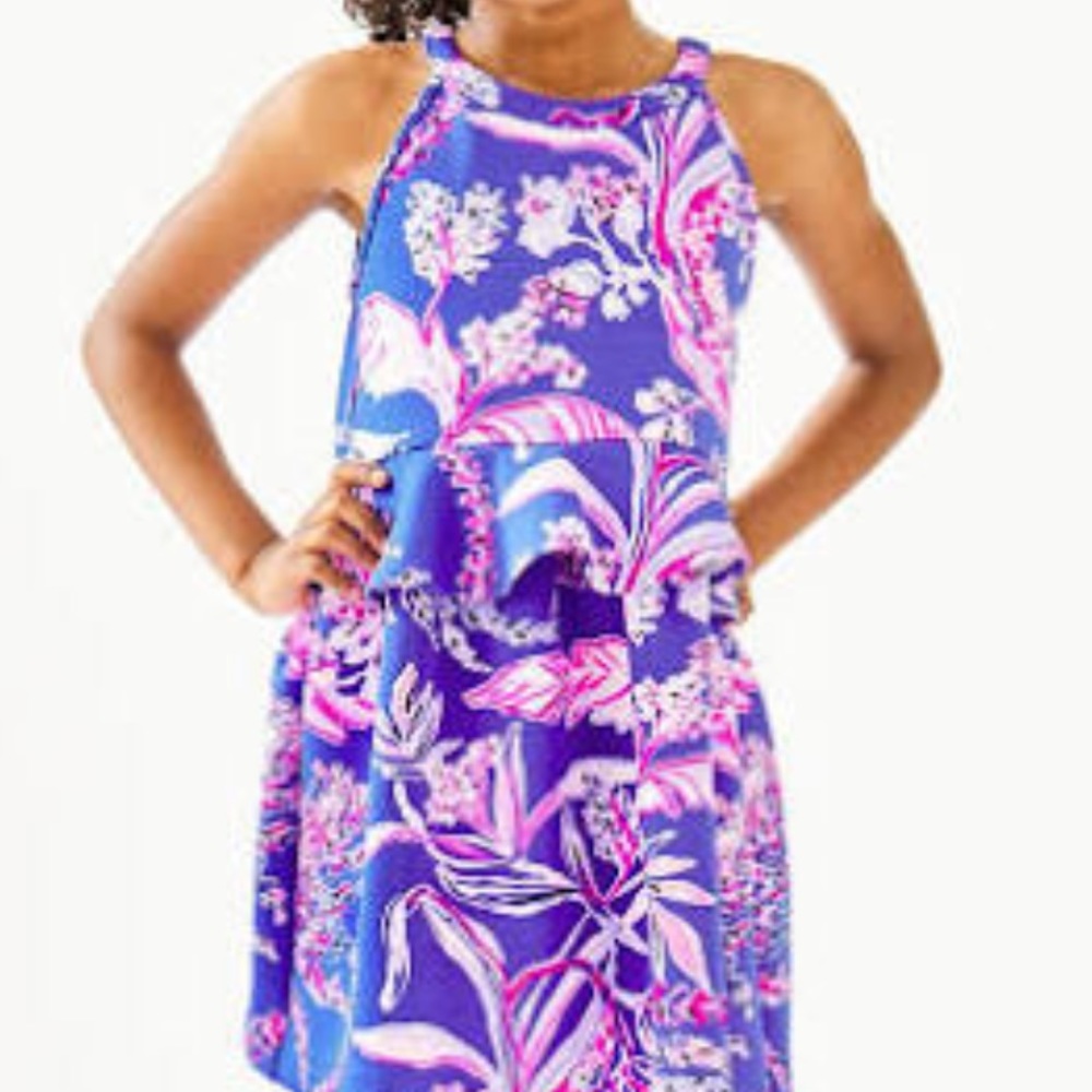 Lilly Pulitzer Girls Caesara dress NWT size medium